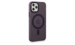 Newface iPhone 11 Pro Kılıf Lodos Magneticsafe Mat Kapak - Mor