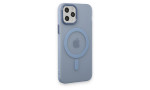 Newface iPhone 11 Pro Kılıf Lodos Magneticsafe Mat Kapak - Sierra Blue