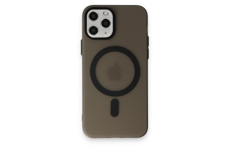 Newface iPhone 11 Pro Kılıf Lodos Magneticsafe Mat Kapak - Siyah
