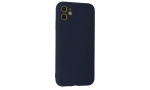 Newface iPhone 12 Mini Kılıf Nano içi Kadife Silikon - Lacivert