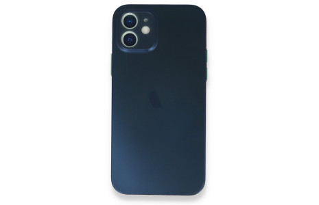 Newface iPhone 12 Mini Kılıf PP Ultra İnce Kapak - Mavi