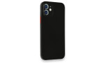 Newface iPhone 12 Mini Kılıf PP Ultra İnce Kapak - Siyah