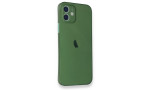 Newface iPhone 12 Mini Kılıf PP Ultra İnce Kapak - Yeşil