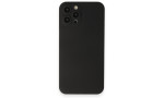 Newface iPhone 12 Pro Kılıf 360 Mat Full Body Silikon Kapak - Siyah