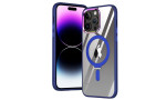 Newface iPhone 12 Pro Kılıf Mudo Magneticsafe Standlı Kapak - Lacivert
