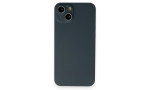 Newface iPhone 13 Kılıf 360 Mat Full Body Silikon Kapak - Açık Mavi