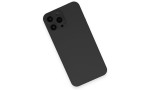 Newface iPhone 13 Pro Kılıf 360 Full Body Silikon Kapak - Siyah