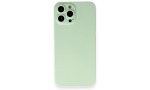 Newface iPhone 13 Pro Kılıf 360 Mat Full Body Silikon Kapak - Açık Yeşil