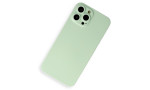 Newface iPhone 13 Pro Kılıf 360 Mat Full Body Silikon Kapak - Açık Yeşil