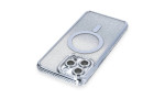 Newface iPhone 13 Pro Max Kılıf Joke Simli Magneticsafe Kılıf - Mavi