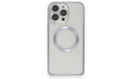 Joko iPhone 13 Pro Max Kılıf Metal Bumper Magneticsafe Kapak - Sierra Blue