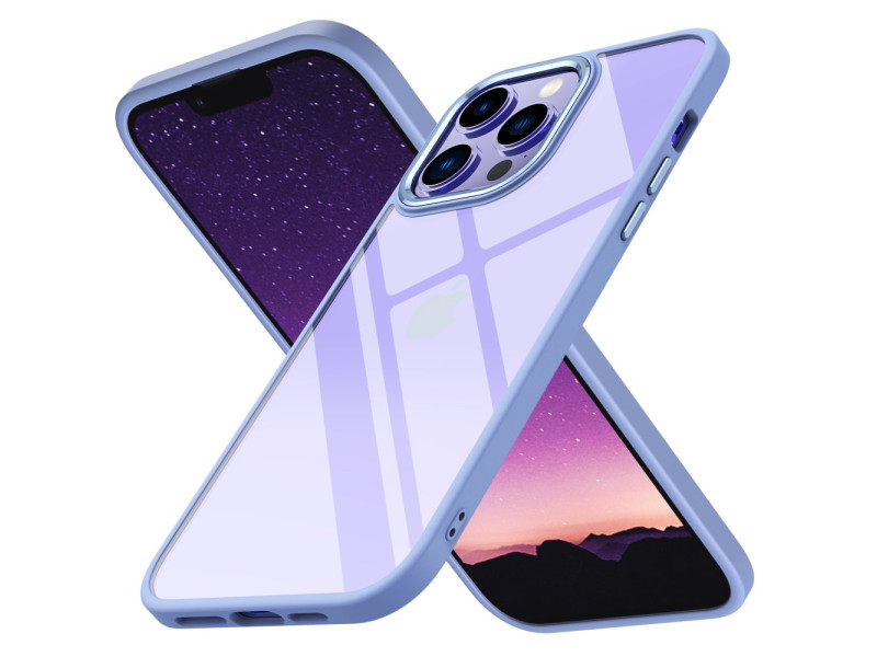 Newface iPhone 13 Pro Max Kılıf Power Silikon - Lila