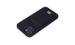 Newface iPhone 14 Kılıf Kelvin Kartvizitli Silikon - Derin Mor