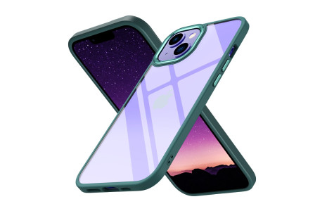 Newface iPhone 14 Kılıf Power Silikon - Koyu Yeşil