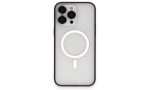 Joko iPhone 14 Pro Kılıf Martin Lens Magneticsafe Kapak - Derin Mor