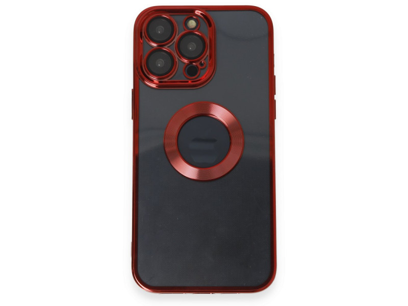 Newface iPhone 14 Pro Kılıf Slot Silikon - Kırmızı