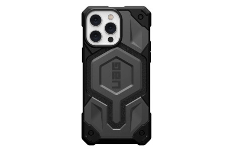 Newface iPhone 14 Pro Kılıf Uag Fiber Magneticsafe Silikon - Füme