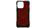 Newface iPhone 14 Pro Kılıf Uag Fiber Magneticsafe Silikon - Kırmızı