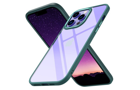 Newface iPhone 14 Pro Max Kılıf Power Silikon - Koyu Yeşil