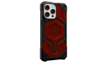Newface iPhone 14 Pro Max Kılıf Uag Fiber Magneticsafe Silikon - Kırmızı