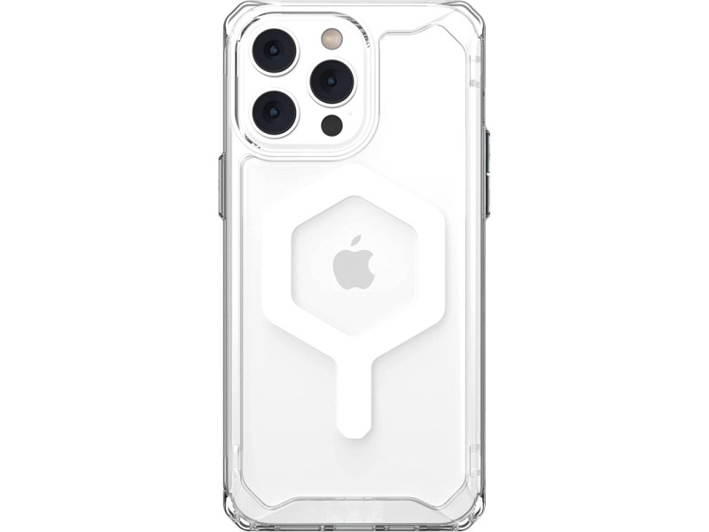Newface iPhone 14 Pro Max Kılıf Uag Plyo Magneticsafe Silikon - Şeffaf