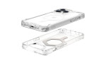 Newface iPhone 14 Pro Max Kılıf Uag Plyo Magneticsafe Silikon - Şeffaf