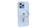 Joko iPhone 14 Pro Max Kılıf Zoom Standlı Silikon - Sierra Blue