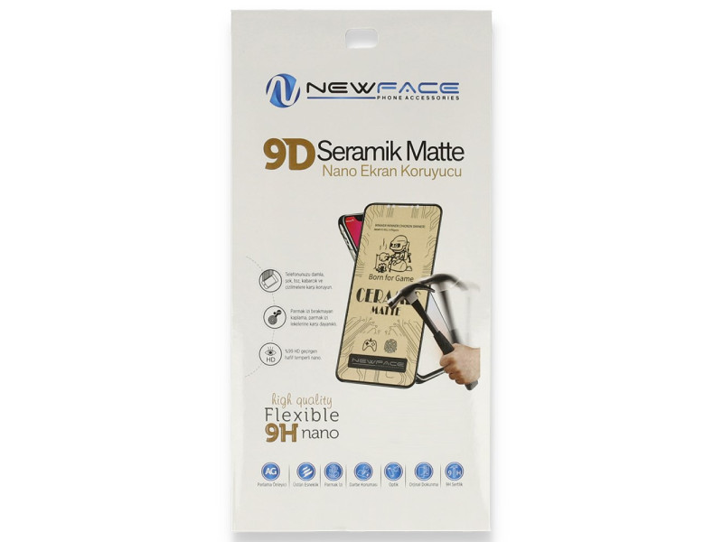 Newface Xiaomi Redmi Note 12 Pro 5G Mat Seramik Nano Ekran Koruyucu