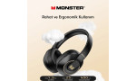 Newface Monster XKH01 Kulak Üstü Kablosuz Kulaklık - Kırmızı