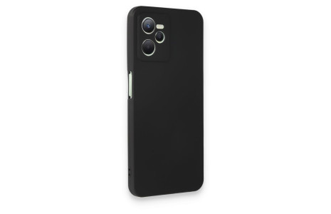 Newface Realme C35 Kılıf First Silikon - Siyah