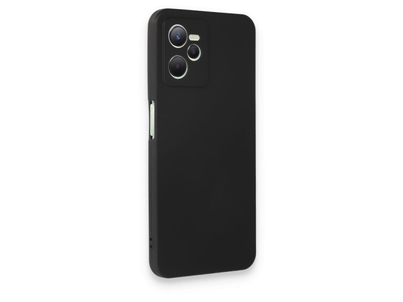 Newface Realme C35 Kılıf First Silikon - Siyah