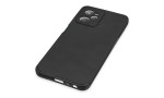 Newface Realme C35 Kılıf Loop Deri Silikon - Siyah