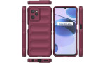 Newface Realme C35 Kılıf Optimum Silikon - Bordo