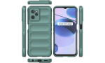 Newface Realme C35 Kılıf Optimum Silikon - Koyu Yeşil