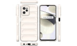Newface Realme C35 Kılıf Optimum Silikon - Krem