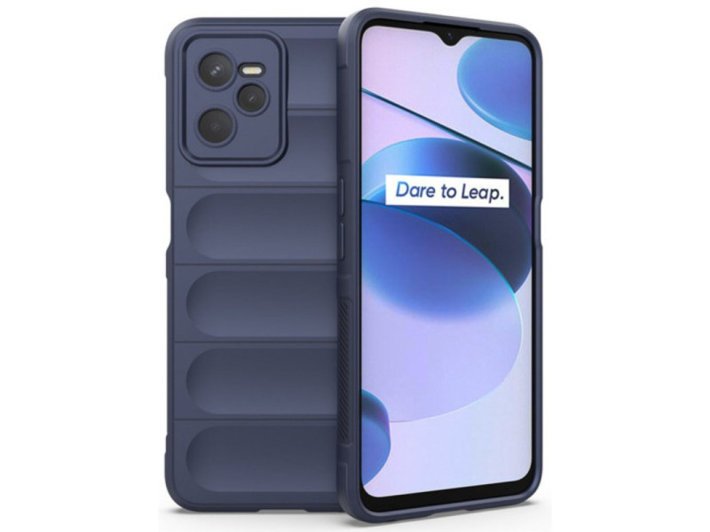Newface Realme C35 Kılıf Optimum Silikon - Lacivert