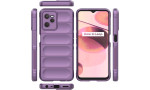 Newface Realme C35 Kılıf Optimum Silikon - Mor
