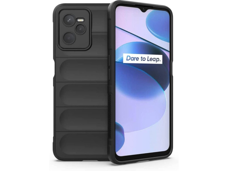 Newface Realme C35 Kılıf Optimum Silikon - Siyah