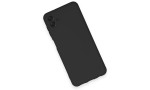 Newface Samsung Galaxy A04E Kılıf Nano içi Kadife Silikon - Siyah