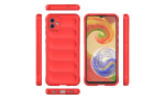 Newface Samsung Galaxy A04E Kılıf Optimum Silikon - Kırmızı