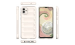 Newface Samsung Galaxy A04E Kılıf Optimum Silikon - Krem