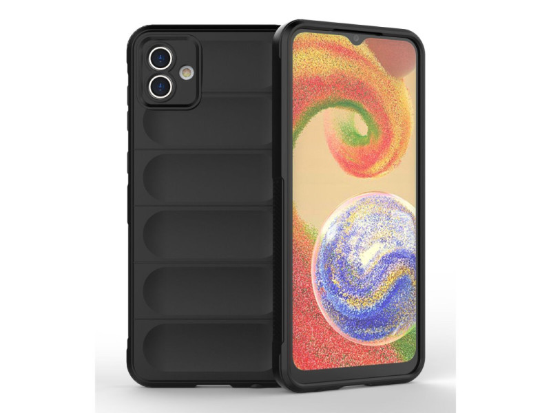 Newface Samsung Galaxy A04E Kılıf Optimum Silikon - Siyah