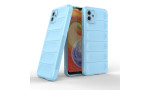 Newface Samsung Galaxy A04E Kılıf Optimum Silikon - Sky Blue