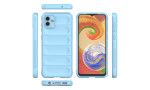Newface Samsung Galaxy A04E Kılıf Optimum Silikon - Sky Blue