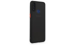 Newface Samsung Galaxy A10S Kılıf Montreal Silikon Kapak - Siyah