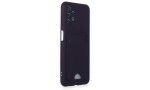 Newface Samsung Galaxy A13 4G Kılıf Kelvin Kartvizitli Silikon - Derin Mor
