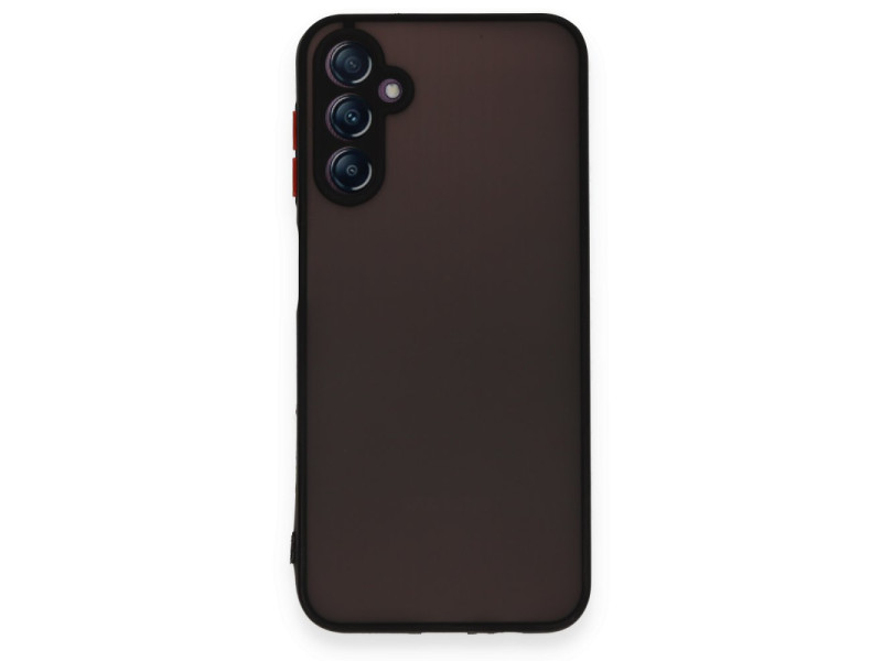Newface Samsung Galaxy A14 4G Kılıf Montreal Silikon Kapak - Siyah
