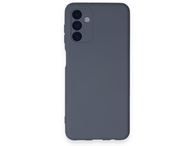 Newface Samsung Galaxy A14 4G Kılıf Nano içi Kadife Silikon - Gri