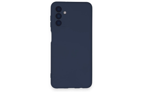 Newface Samsung Galaxy A14 4G Kılıf Nano içi Kadife Silikon - Lacivert