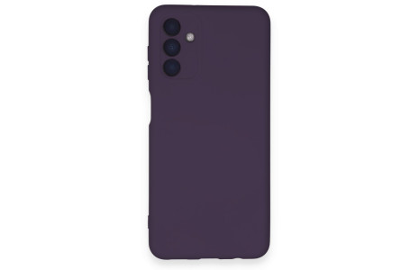 Newface Samsung Galaxy A14 4G Kılıf Nano içi Kadife Silikon - Mor